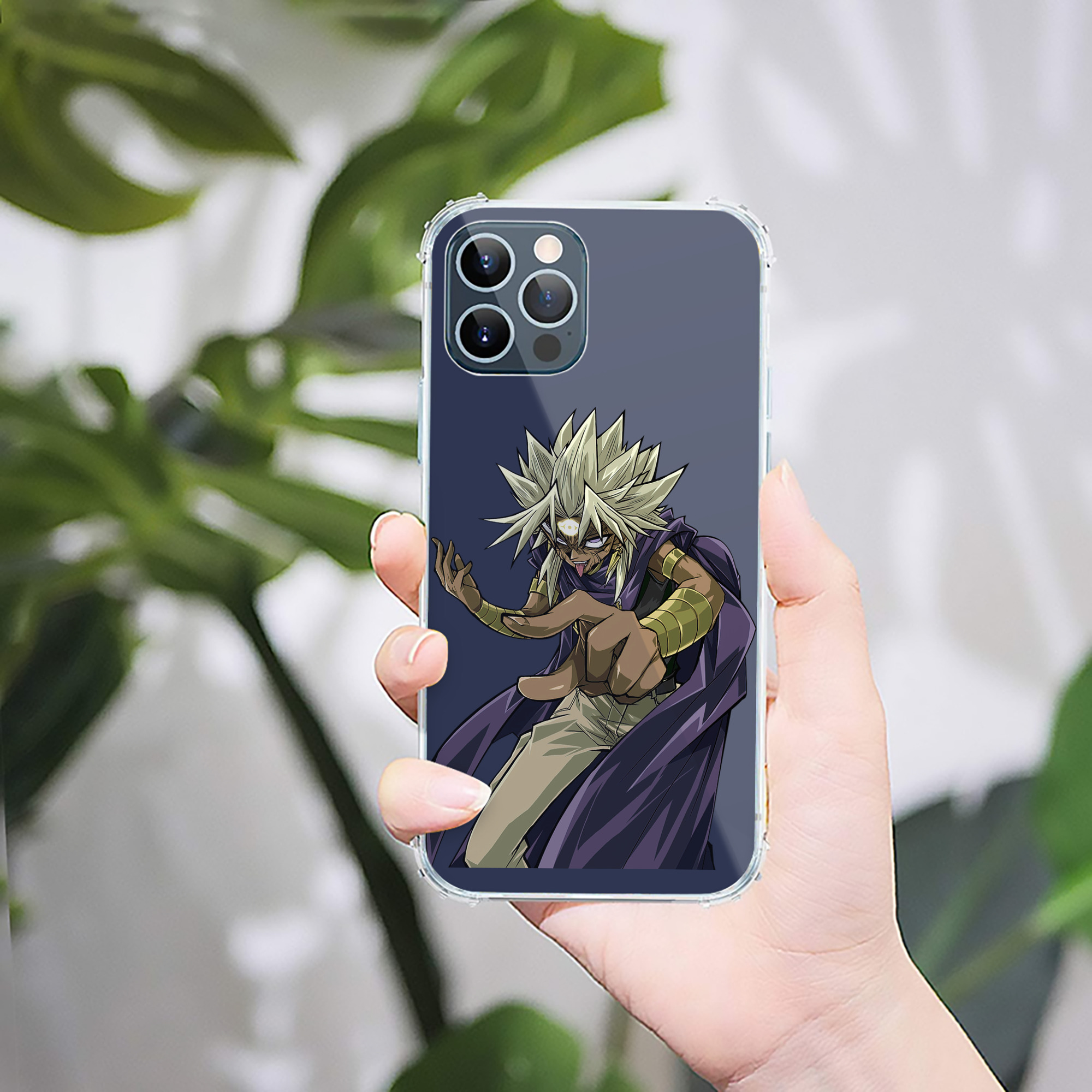 （画像用） 遊☆戯☆王 Yu-Gi-Oh! 【iPhone 12シリーズ対応】透明スマホケース（クリアソフトケース）